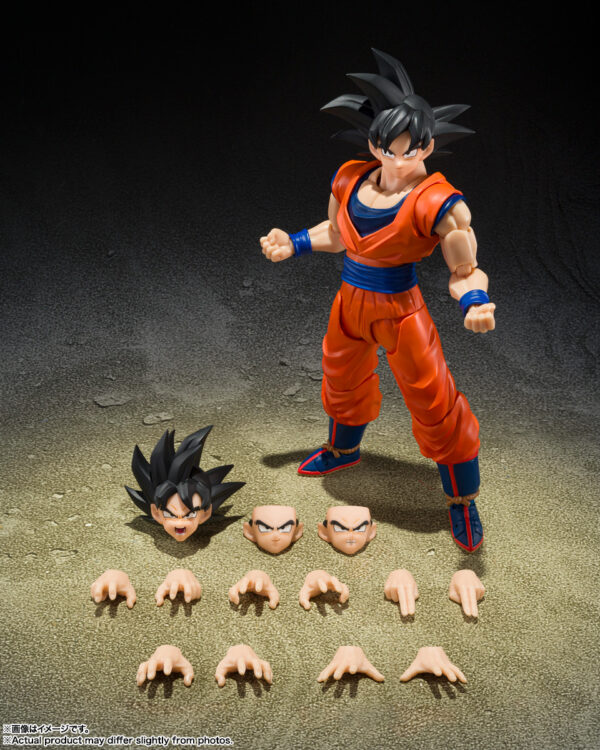 Dragon Ball Z S.H.Figuarts Son Goku (Kind-hearted Saiyan): imagen 7