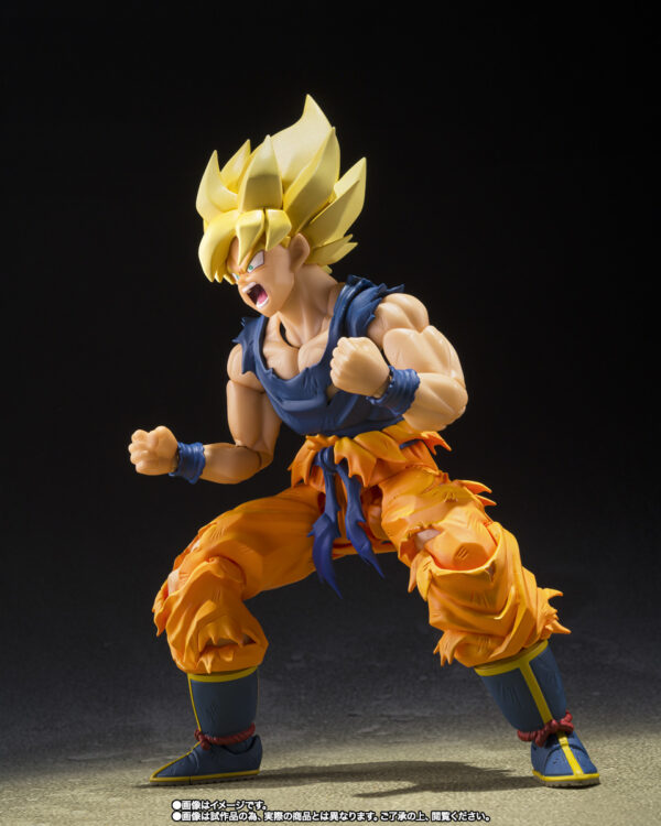 Dragon Ball Z S.H.Figuarts Super Saiyan Son Goku (Fighter of Rage): imagen 3