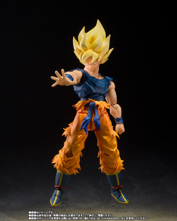 Dragon Ball Z S.H.Figuarts Super Saiyan Son Goku (Fighter of Rage): imagen 8