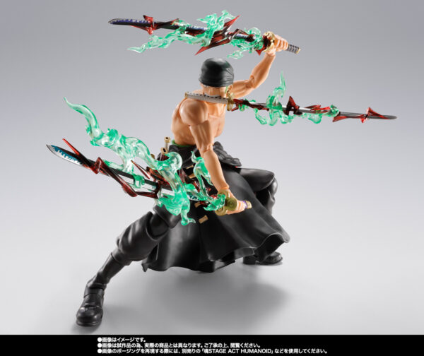 One Piece S.H.Figuarts Roronoa Zoro -The King of Hell: imagen 4