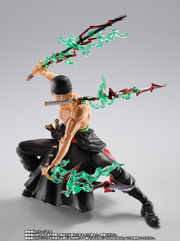 One Piece S.H.Figuarts Roronoa Zoro -The King of Hell: imagen 8