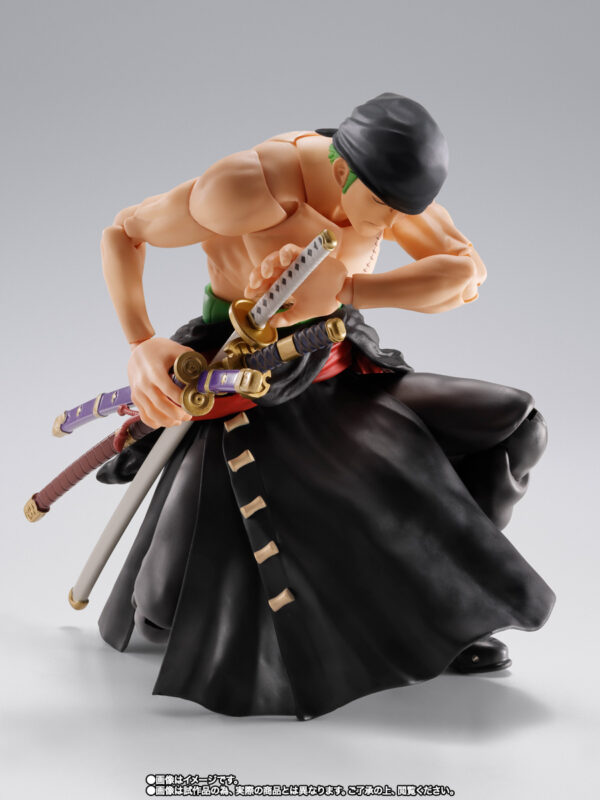 One Piece S.H.Figuarts Roronoa Zoro -The King of Hell: imagen 9