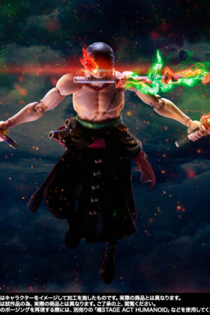 One Piece S.H.Figuarts Roronoa Zoro -The King of Hell: imagen 10