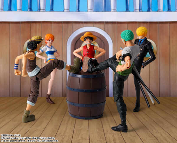 One Piece S.H.Figuarts Party Set (The Straw Hat Crew) Optional Parts Set: imagen 5