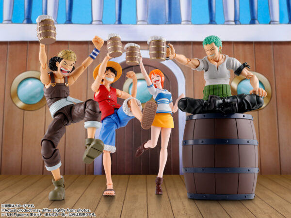 One Piece S.H.Figuarts Party Set (The Straw Hat Crew) Optional Parts Set: imagen 3