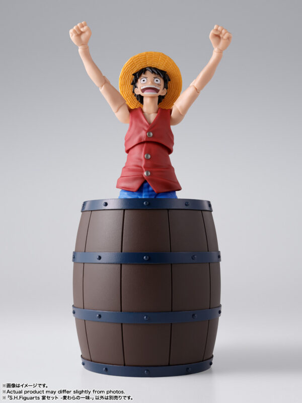 One Piece S.H.Figuarts Party Set (The Straw Hat Crew) Optional Parts Set: imagen 7