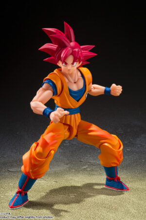 Dragon Ball Super S.H.Figuarts Super Saiyan God Goku (God Aura): imagen 2