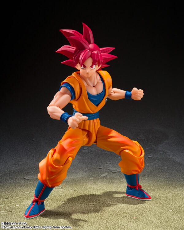 Dragon Ball Super S.H.Figuarts Super Saiyan God Goku (God Aura): imagen 2
