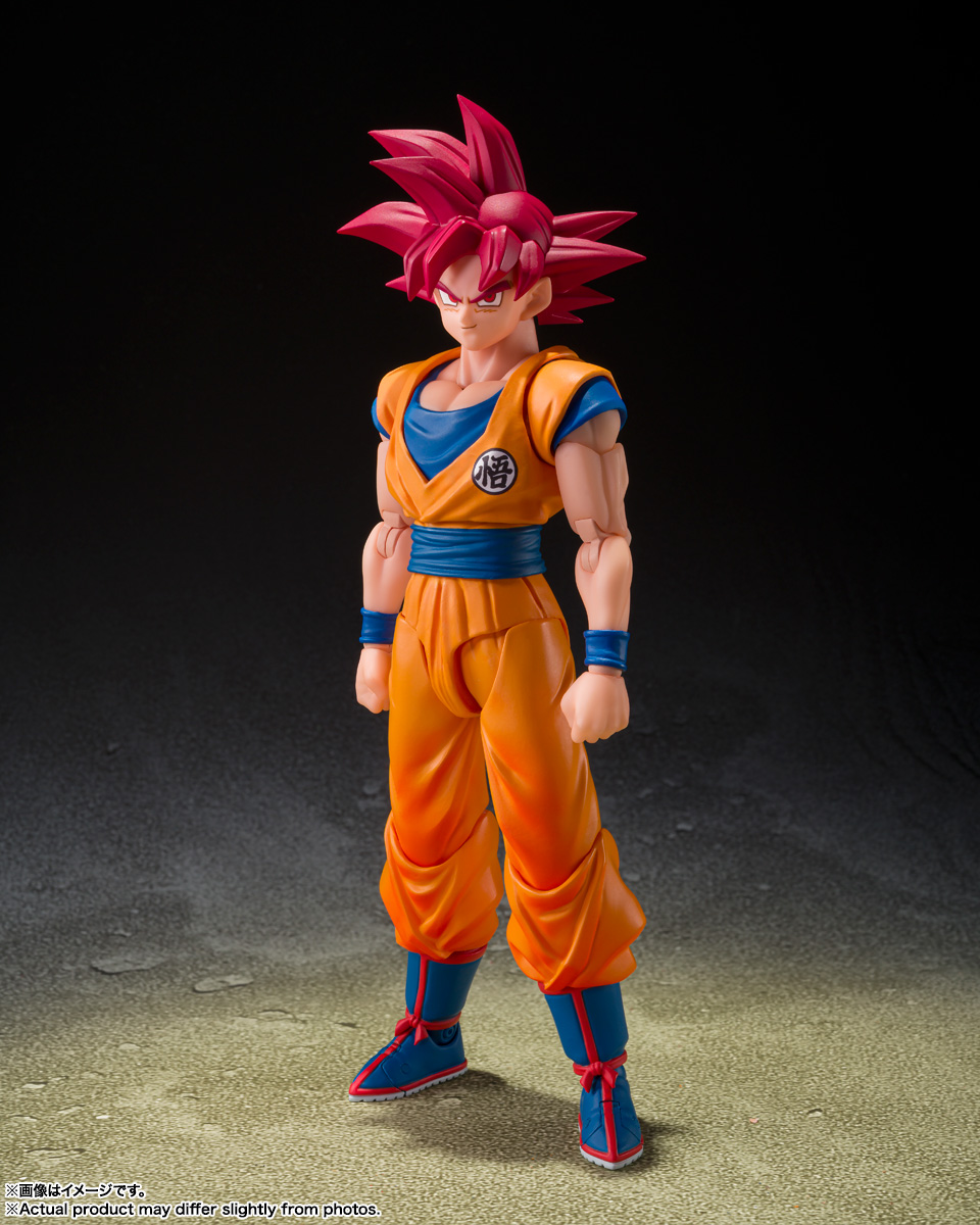 Dragon Ball Super S.H.Figuarts Super Saiyan God Goku (God Aura): imagen 1