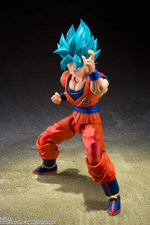 Dragon Ball Super S.H.Figuarts Super Saiyan God Super Saiyan Goku (Blue Power Transcending Limits): imagen 2