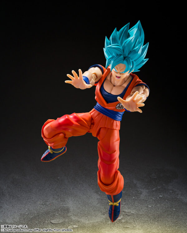 Dragon Ball Super S.H.Figuarts Super Saiyan God Super Saiyan Goku (Blue Power Transcending Limits): imagen 5