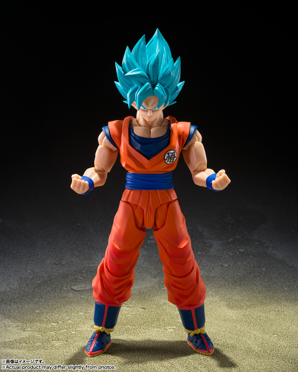 Dragon Ball Super S.H.Figuarts Super Saiyan God Super Saiyan Goku (Blue Power Transcending Limits): imagen 1