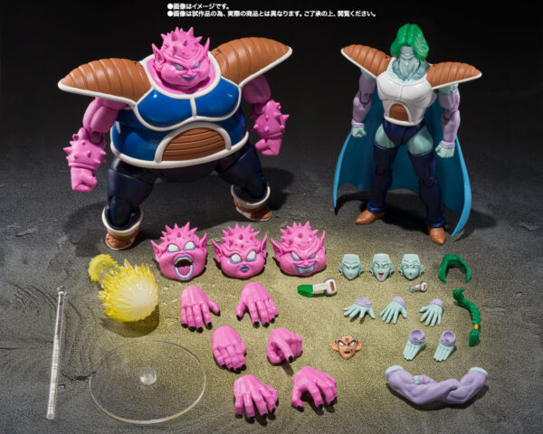 Dragon Ball Z S.H.Figuarts Dodoria & Zarbon (The Father of Goku): imagen 9