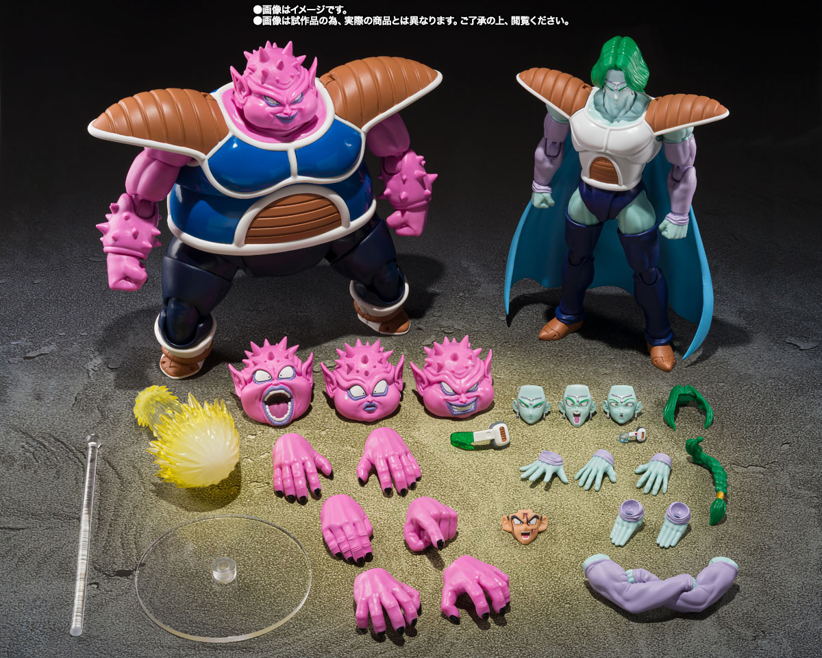 Dragon Ball Z S.H.Figuarts Dodoria & Zarbon (The Father of Goku): imagen 9