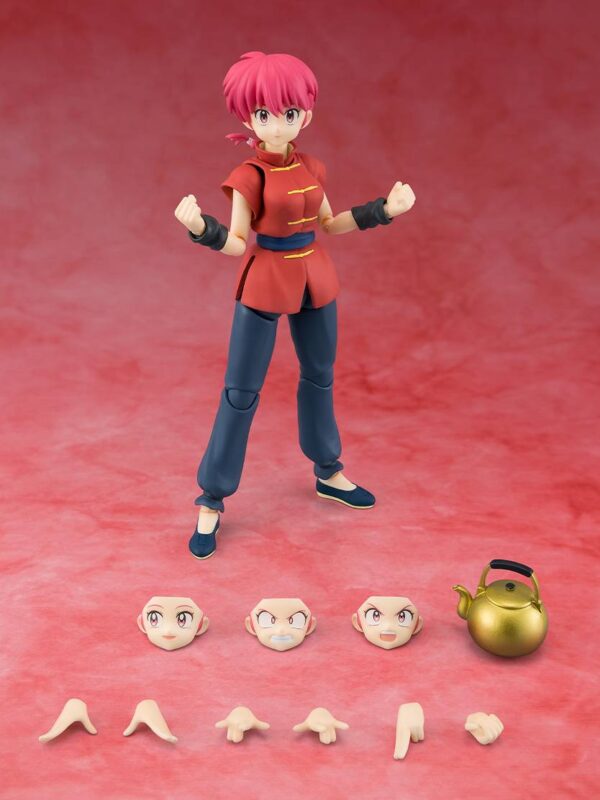 Ranma 1/2 S.H.Figuarts Ranma Saotome (Female Ver.): imagen 6