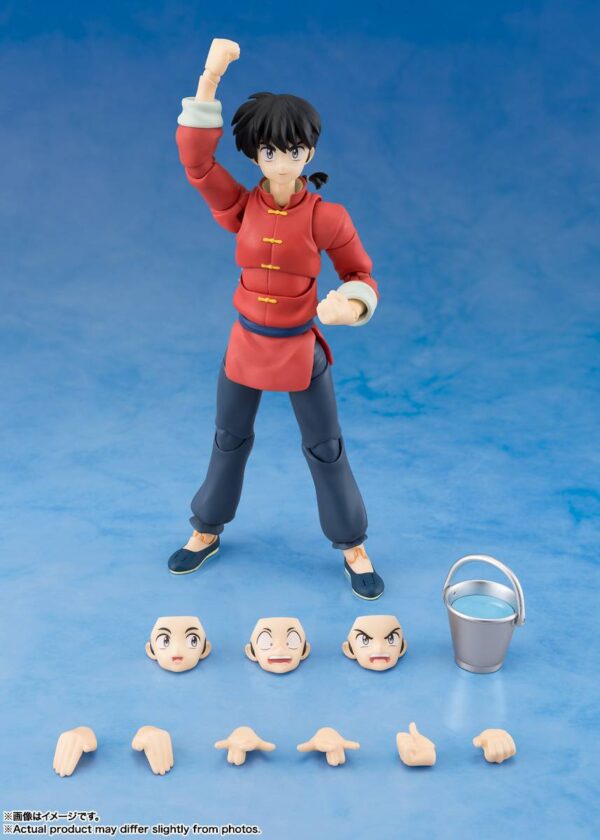 Ranma 1/2 S.H.Figuarts Ranma Saotome (Male Ver.): imagen 6